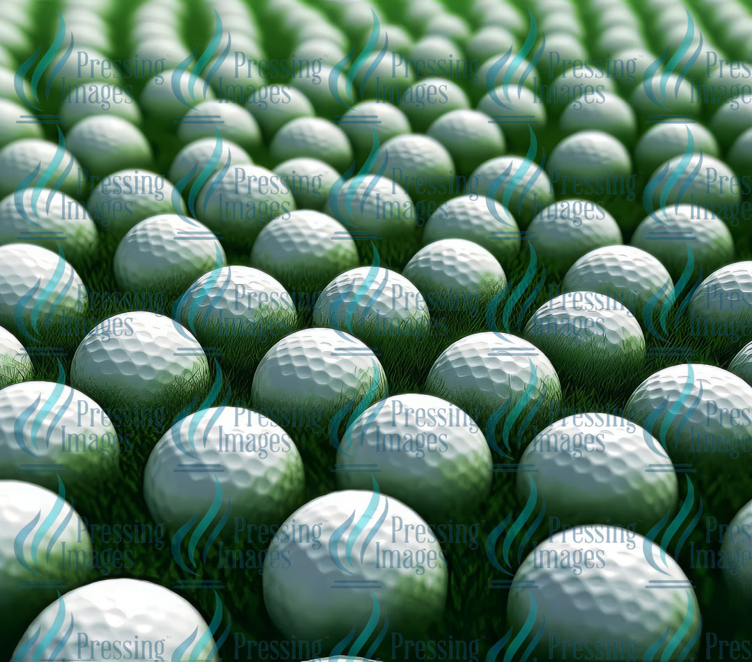 15030 Golf Balls Tumbler Wrap