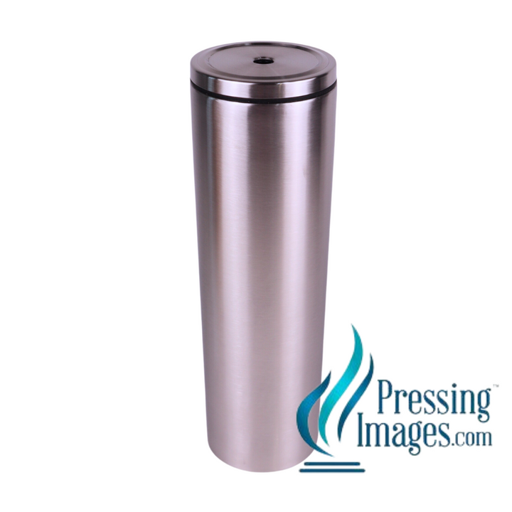 20oz Stainless Straight Skinny with stainless Steel lid