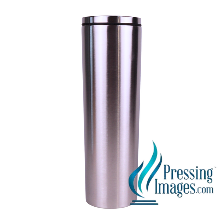 20oz Stainless Straight Skinny with stainless Steel lid