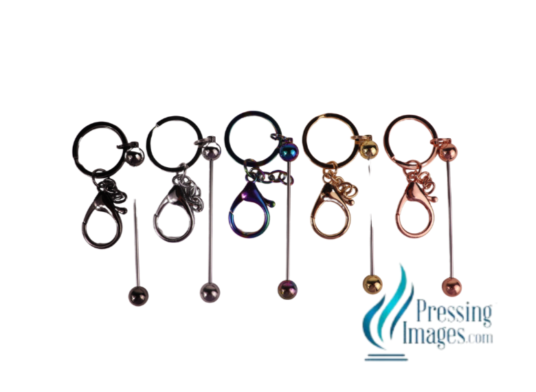 BD 059 Five Multi Pack Beadable Keychain