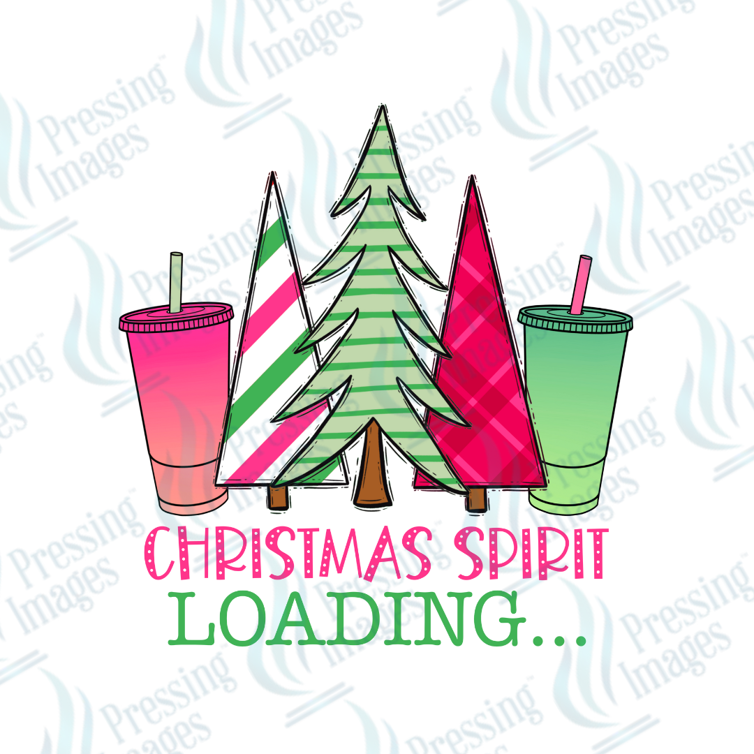 Decal 2025 Christmas Spirit Pressing Images