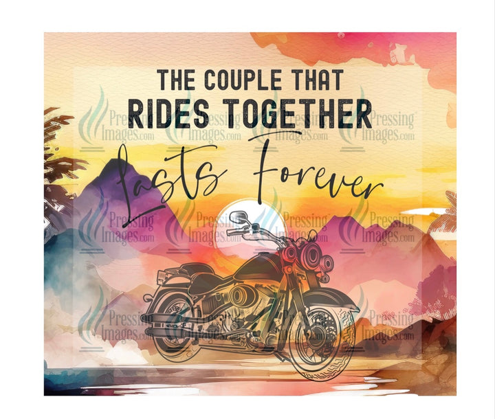 4901 couples that ride tumbler Wrap