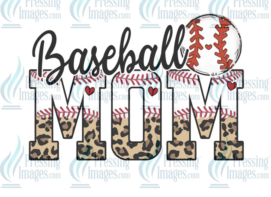 Decal: Baseball Mom