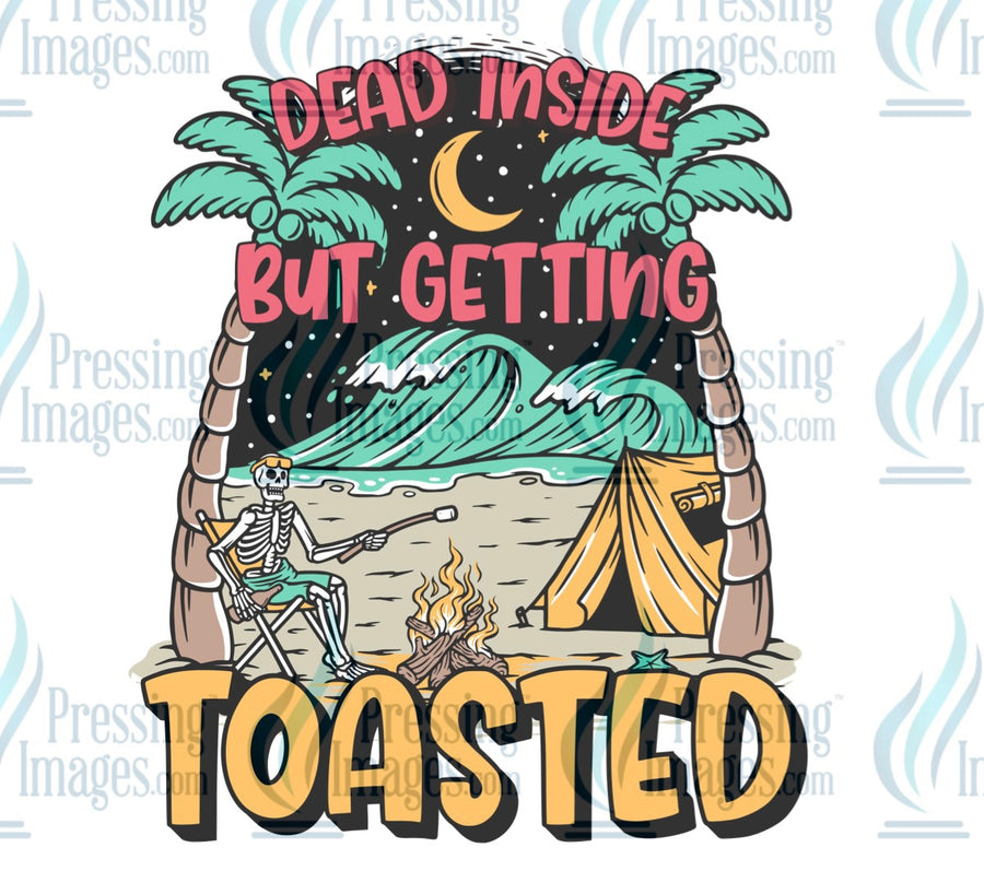 Decal: Dead inside but getting toasted