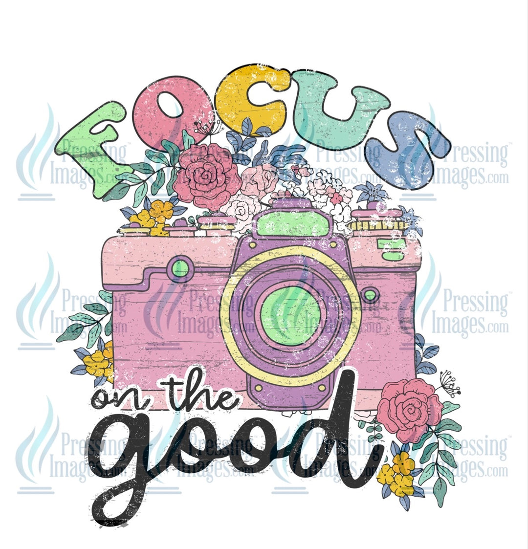 Decal 4123 Focus on the good