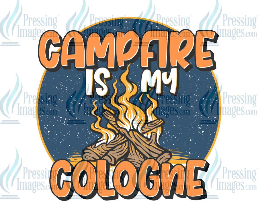 Decal: Campfire is my cologne