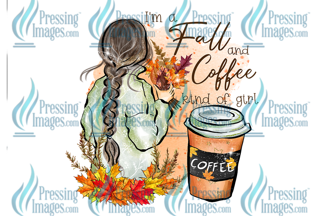 Decal: 1043 I'm a Fall And Coffee Kind Of Girl