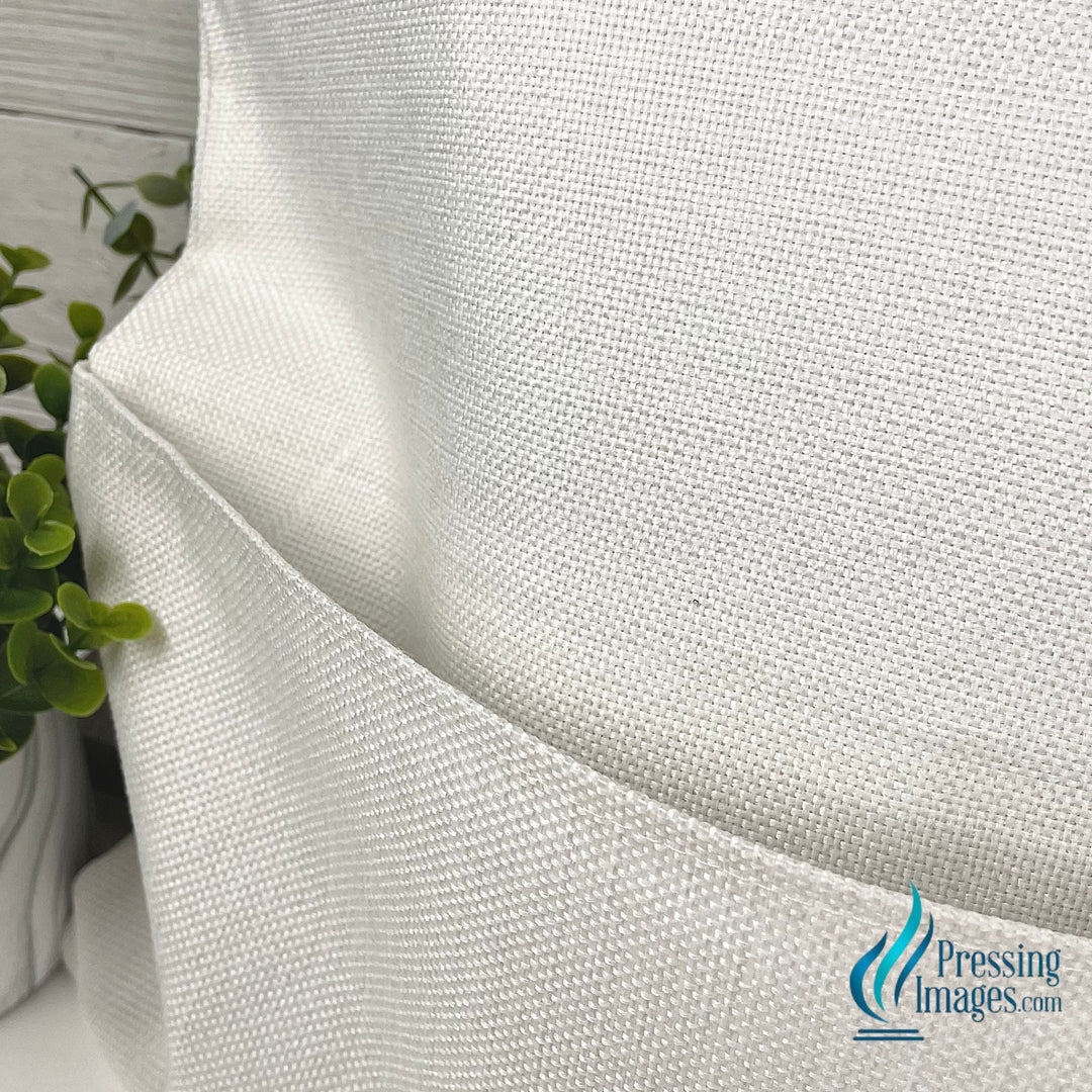 Heavy Linen Pillow Case with Pocket