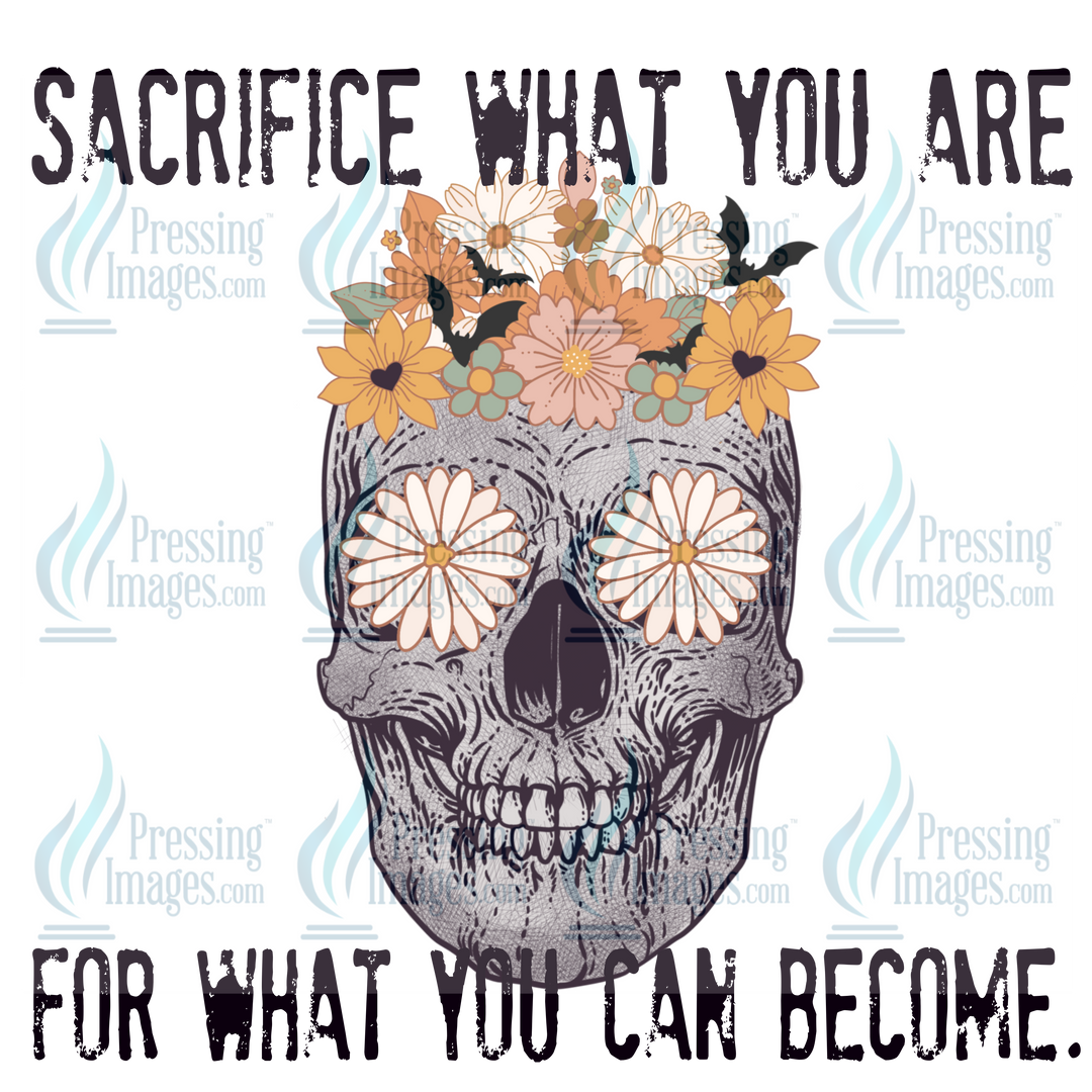 Decal: 1996 Sacrifice what you are for what you can become