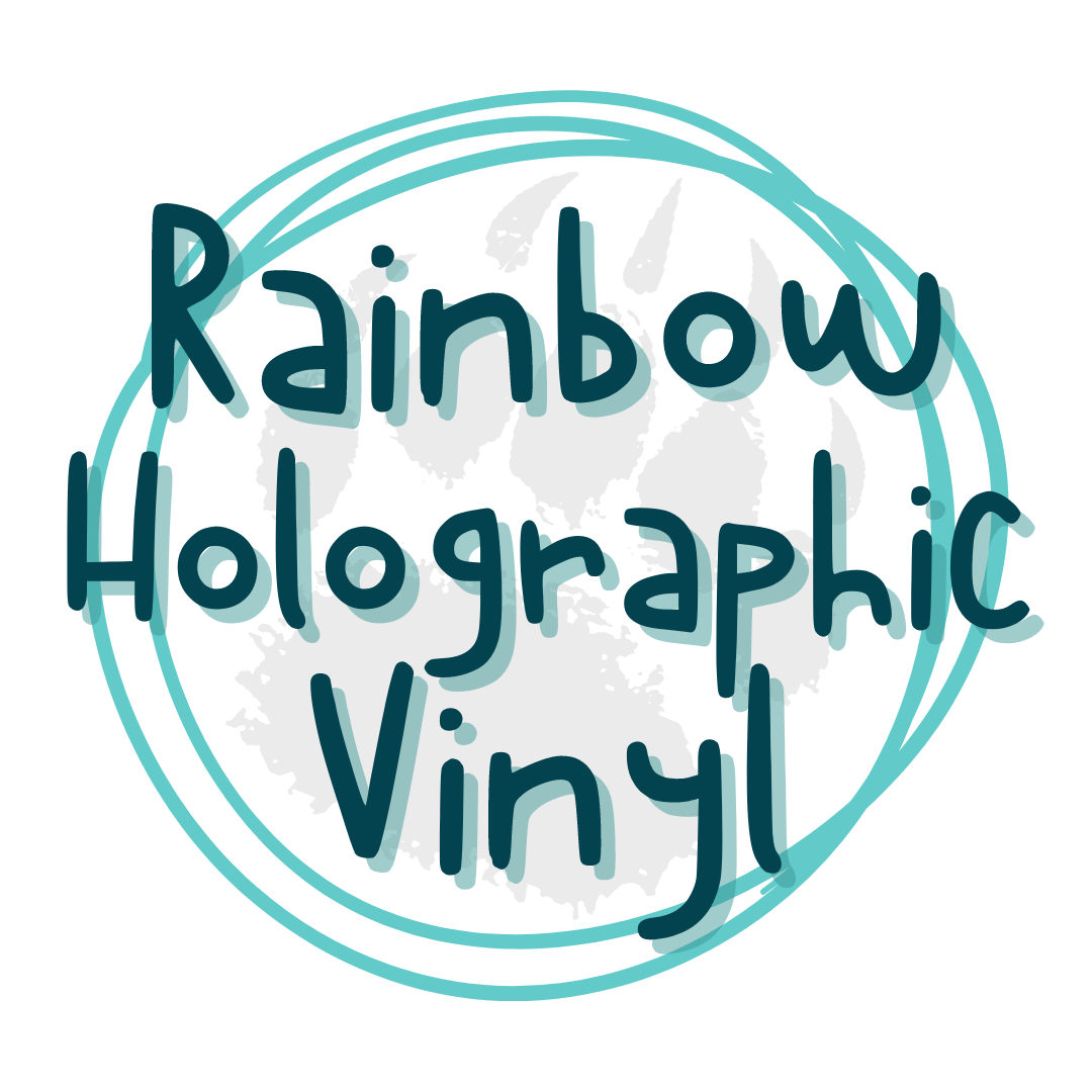 Rainbow Holographic Vinyl