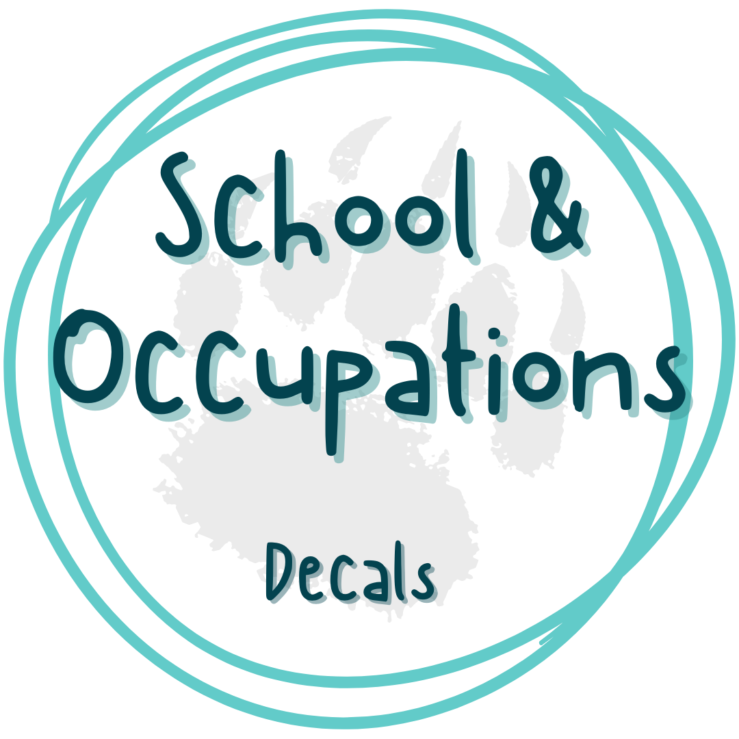 School | Occupation - Decals