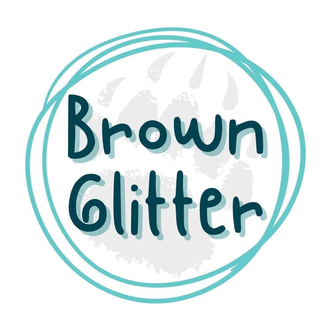 Brown Glitter - Pressing Images