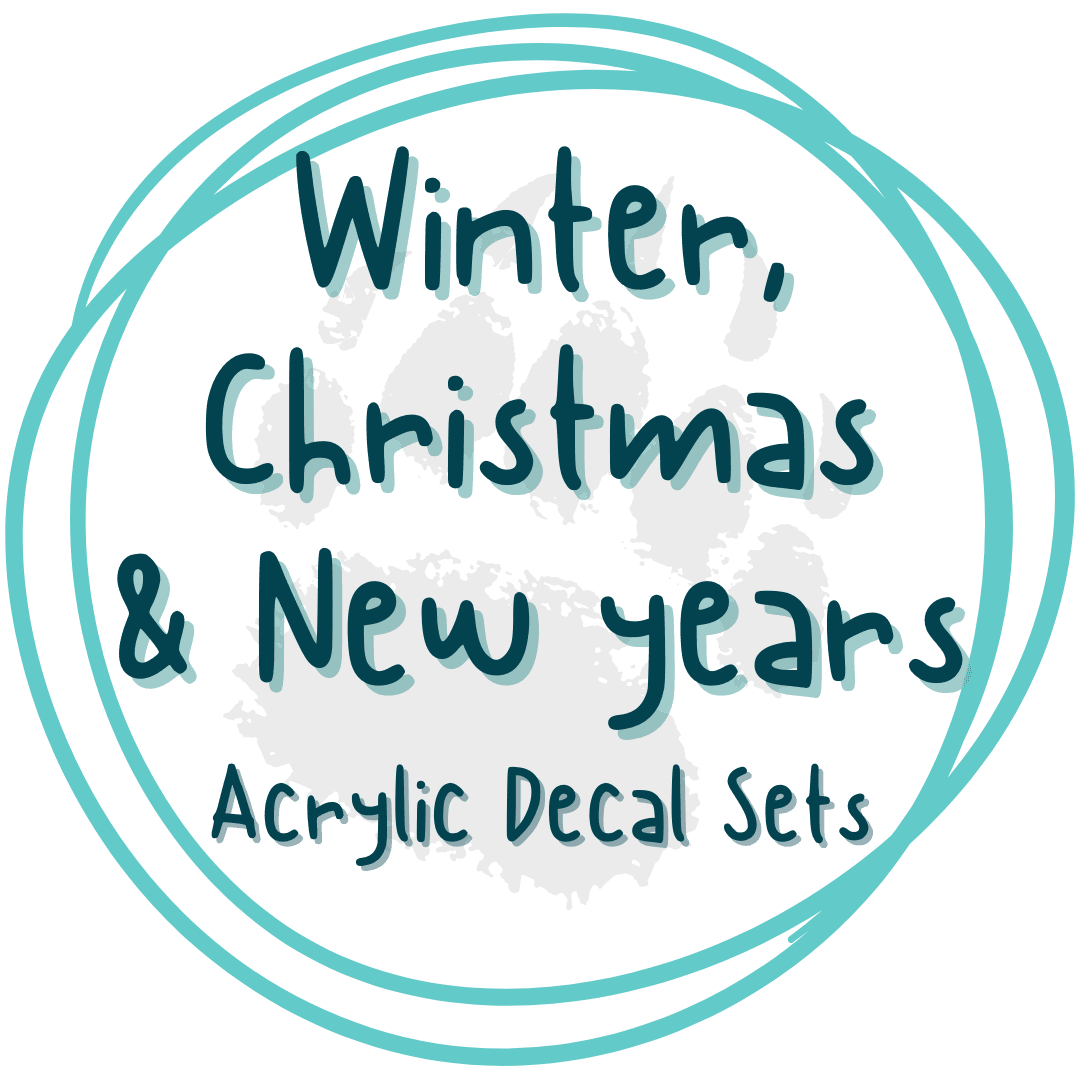 Christmas & Winter Acrylic Sets - Pressing Images