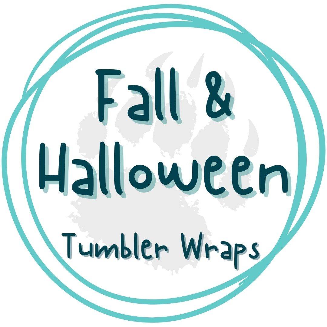 Fall | Halloween - Tumbler Wraps - Pressing Images