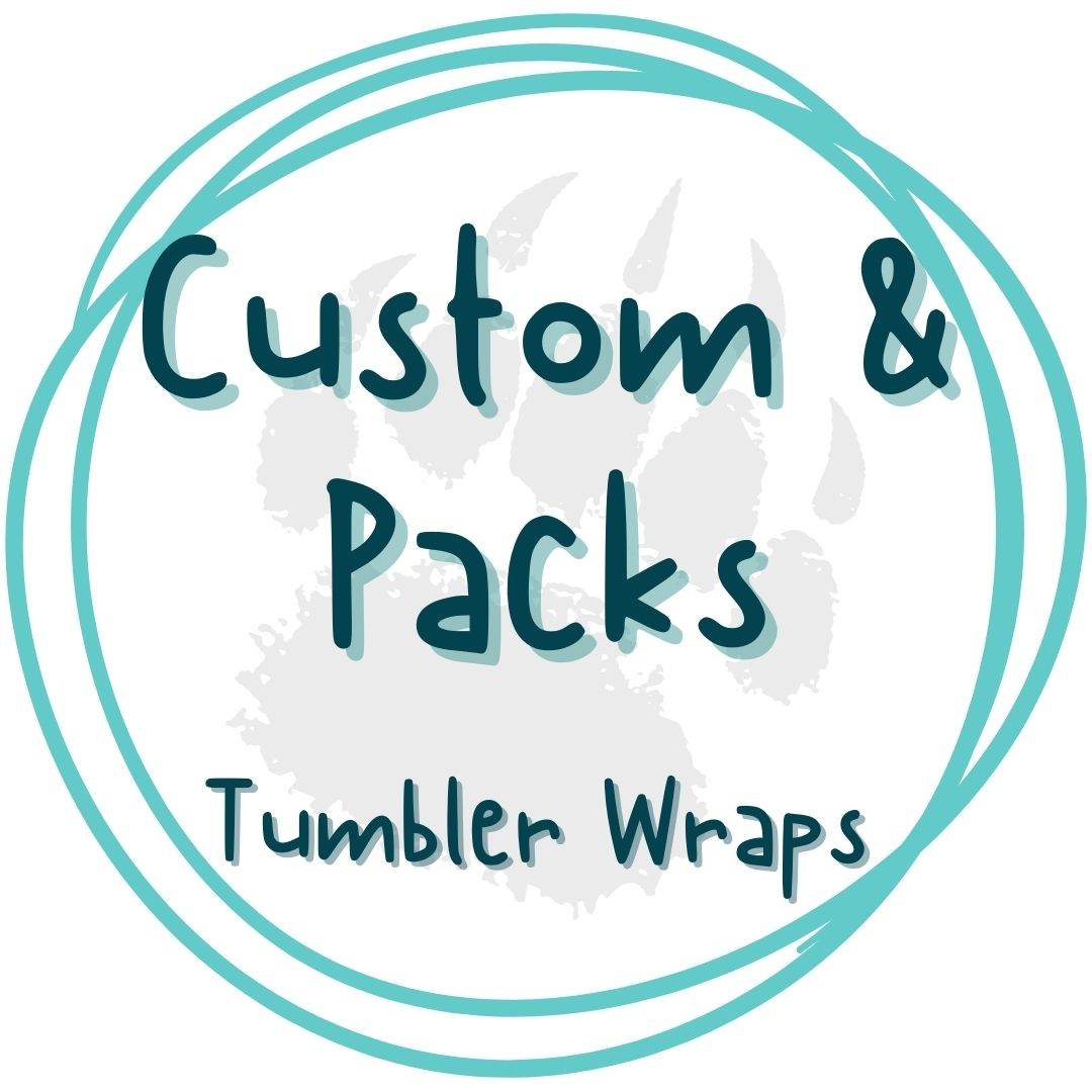 Packs | Custom - Tumbler Wraps - Pressing Images