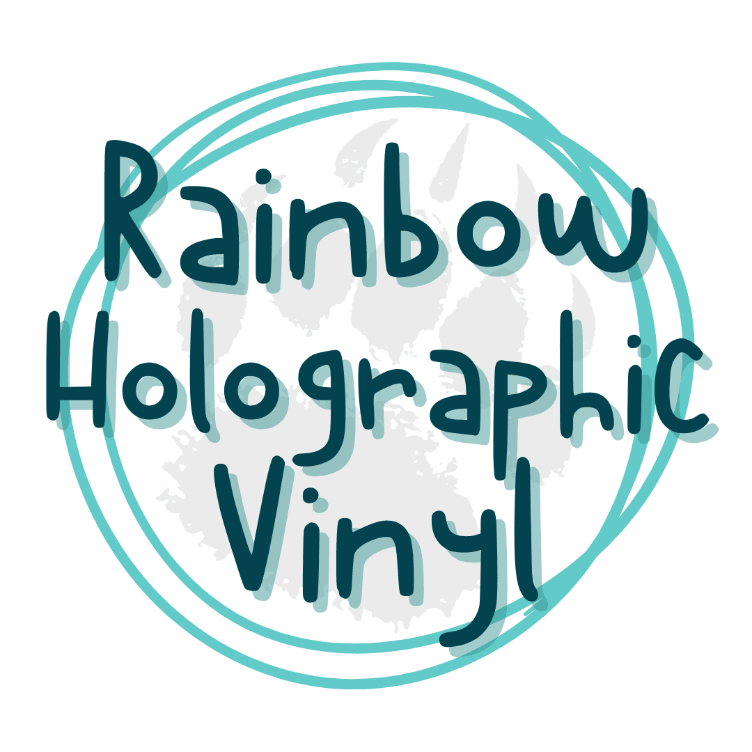 Rainbow Holographic Vinyl Collection - Pressing Images