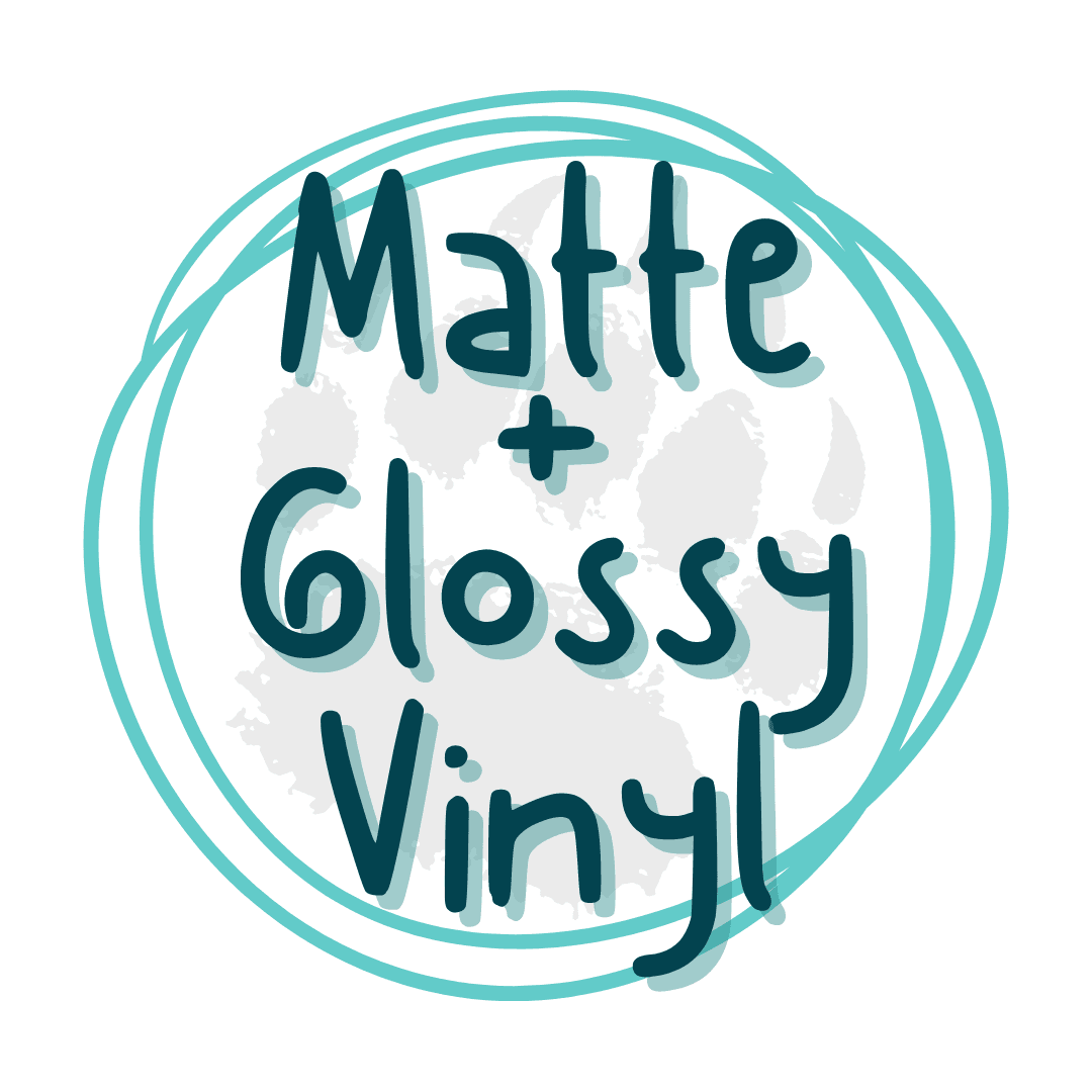 Solid Coloured Glossy and Matte Vinyl Collection - Pressing Images