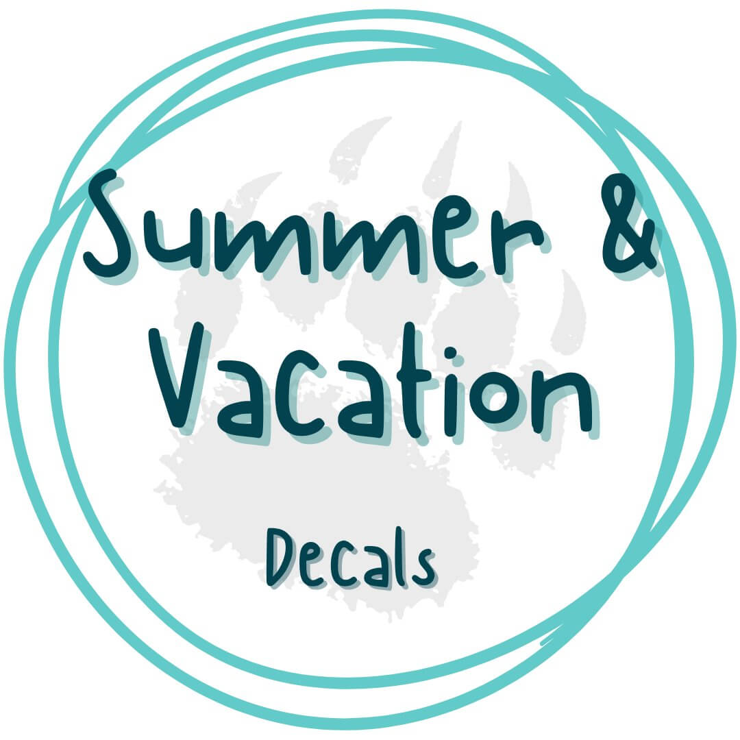 Summer | Vacation - Decals - Pressing Images