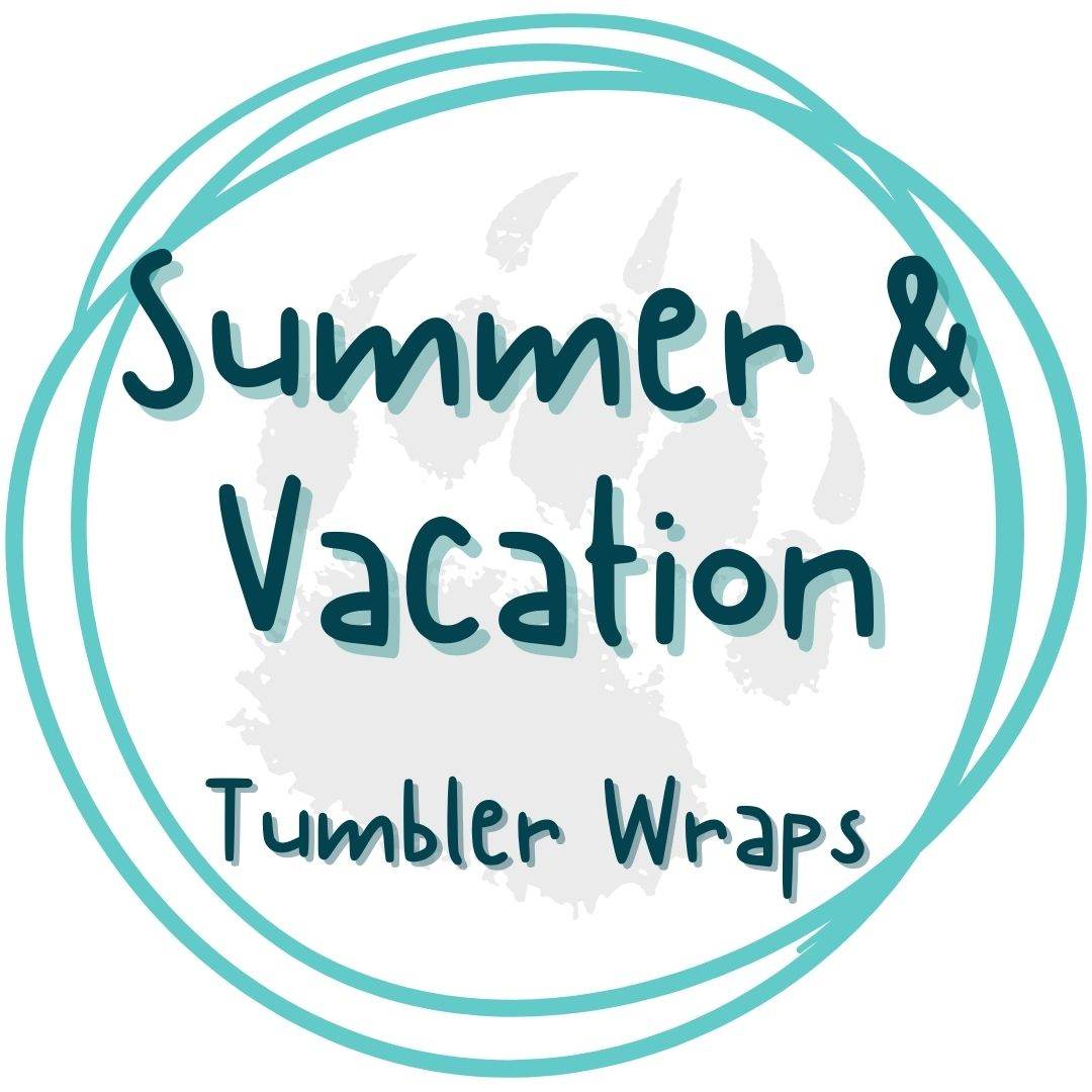 Summer | Vacation - Tumbler Wraps - Pressing Images