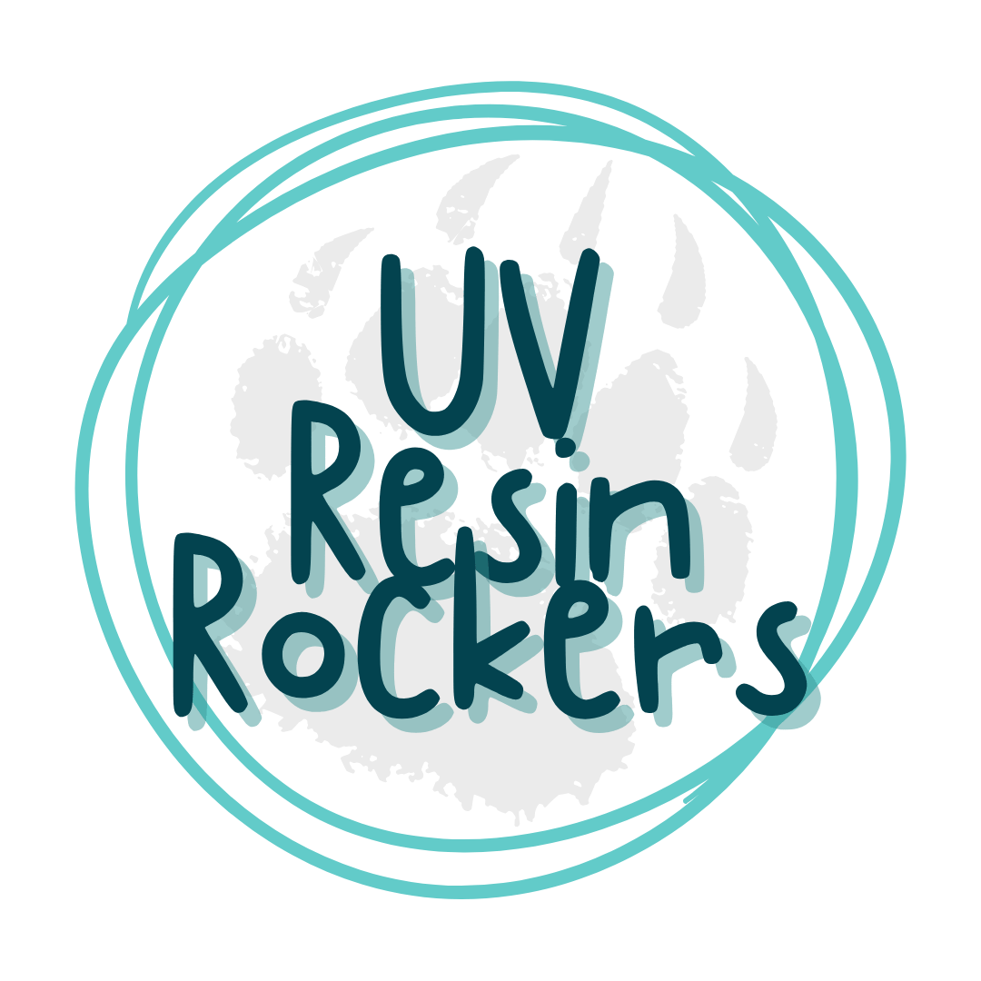 UV Resin Rockers Collection - Unique Handmade Designs - Pressing Images