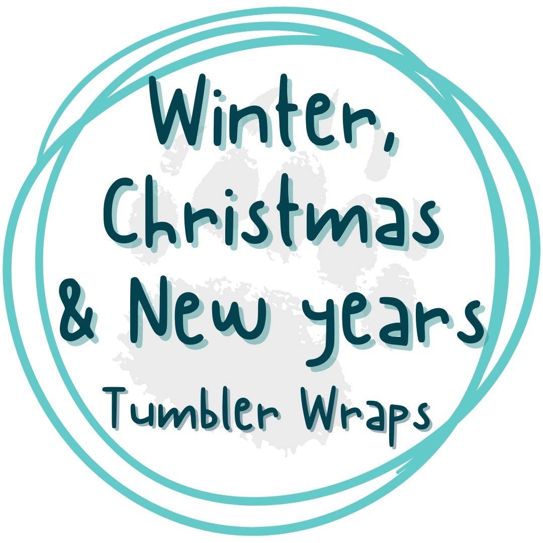 Winter | Christmas | New Years - Tumbler Wraps - Pressing Images