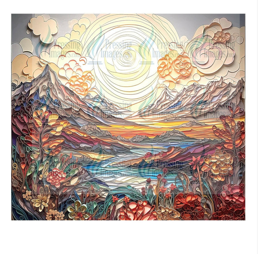 4924 scenery tumbler Wrap.