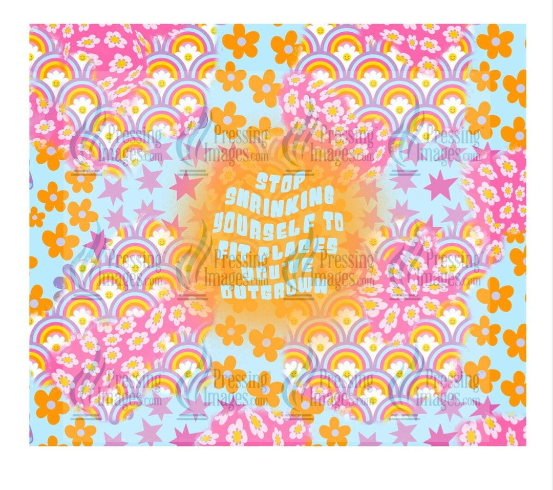 4776 Stop shrinking yourself tumbler wrap.