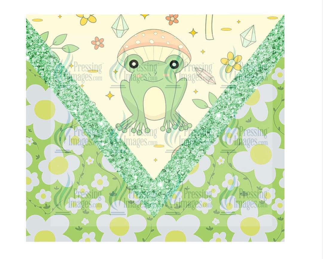 4958 Frog tumbler Wrap