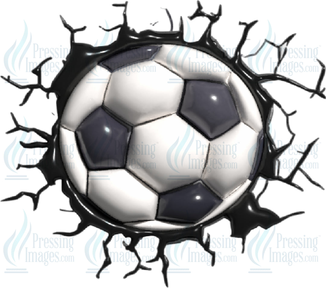 15364 Soccer Bubble tumbler Wrap