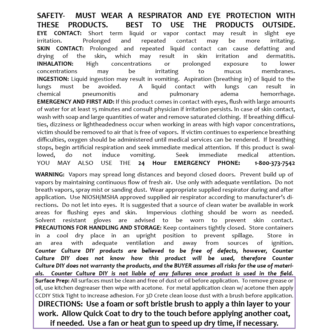 Fast Set- CC DIY EPOXY