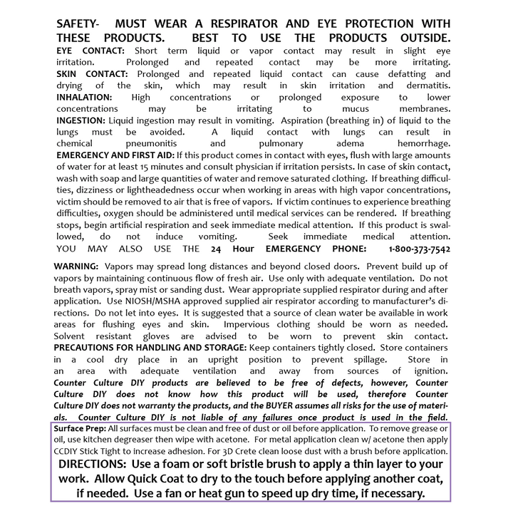 Fast Set- CC DIY EPOXY