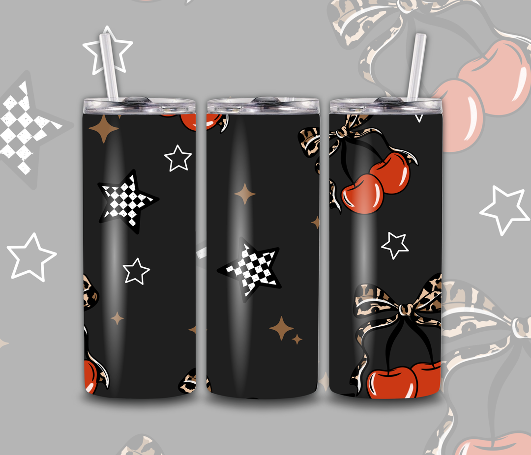 1013 Checker Cherry Star