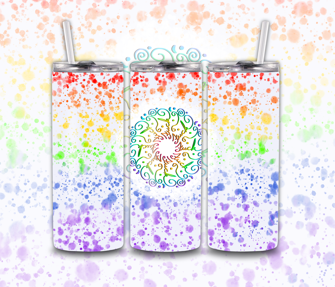 1018 Fuck Mandala Rainbow