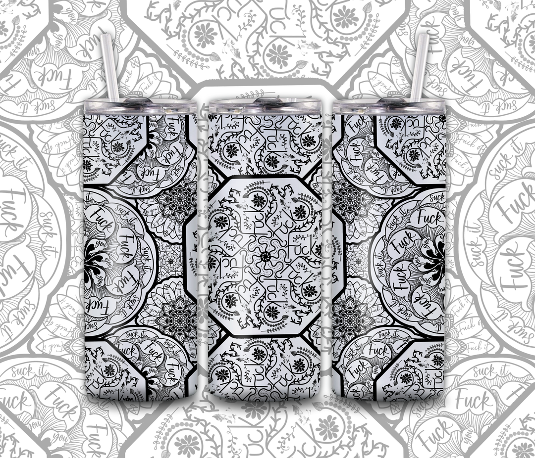 1019 Fuck Mandala Black