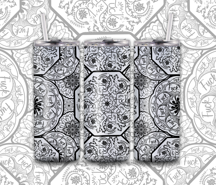 1019 Fuck Mandala Black