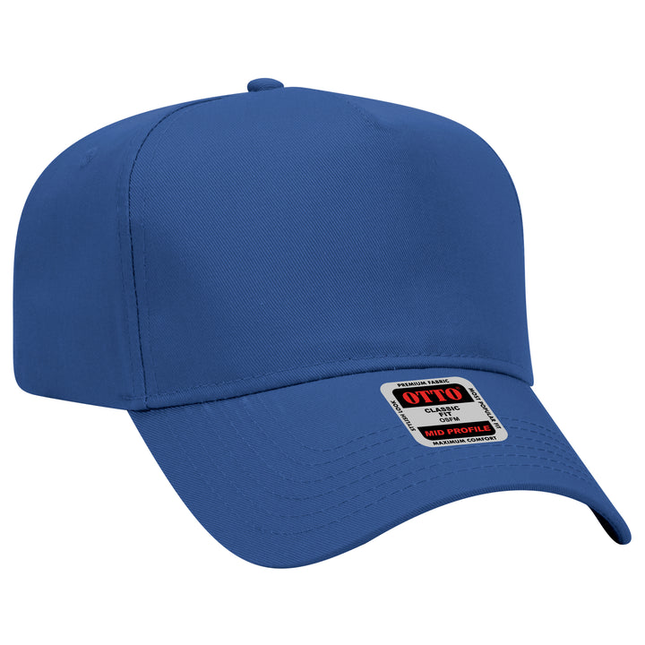 Mid profile baseball hat