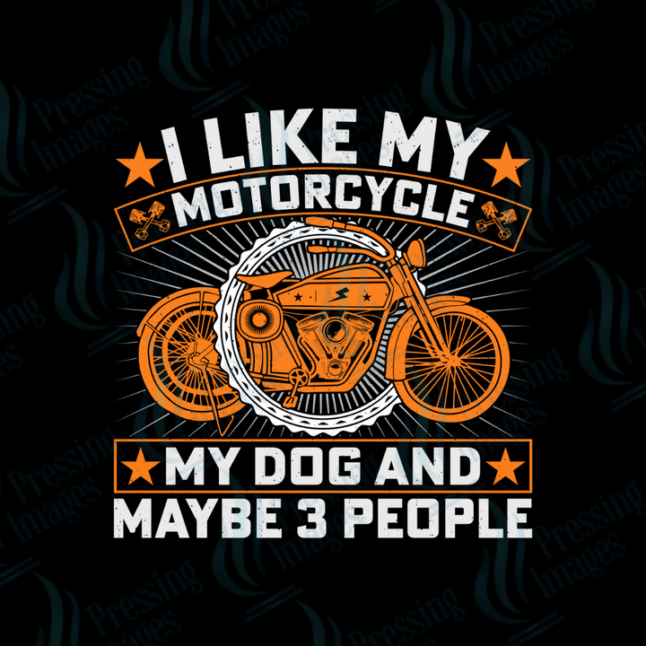 DTF 2582 I like my motorcycle