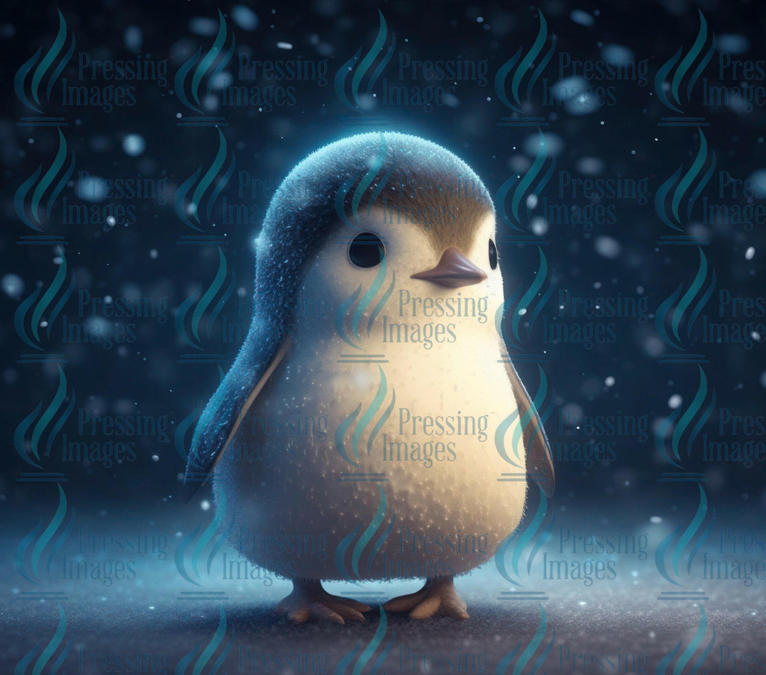 15040 Cute Penguin Tumbler Wrap.