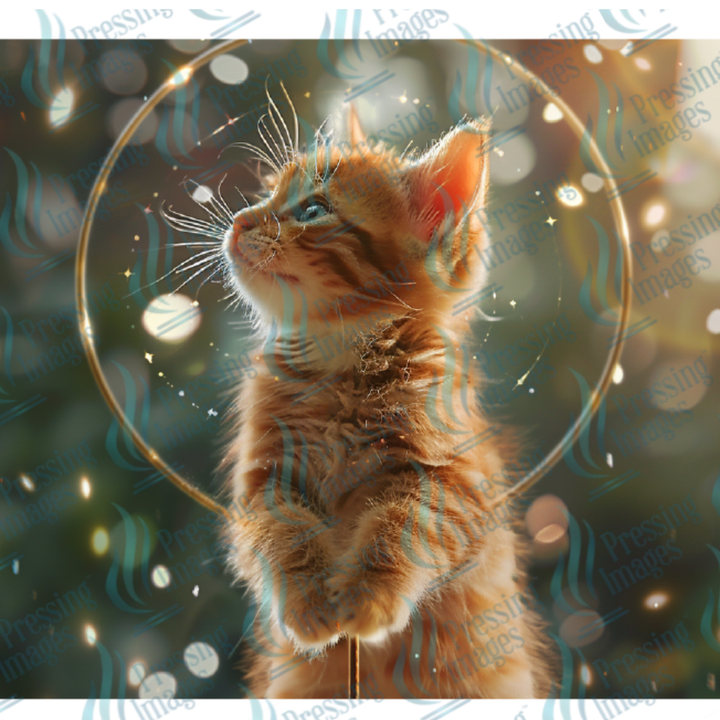 15046 Orange Cat / Calico Cat Wrap