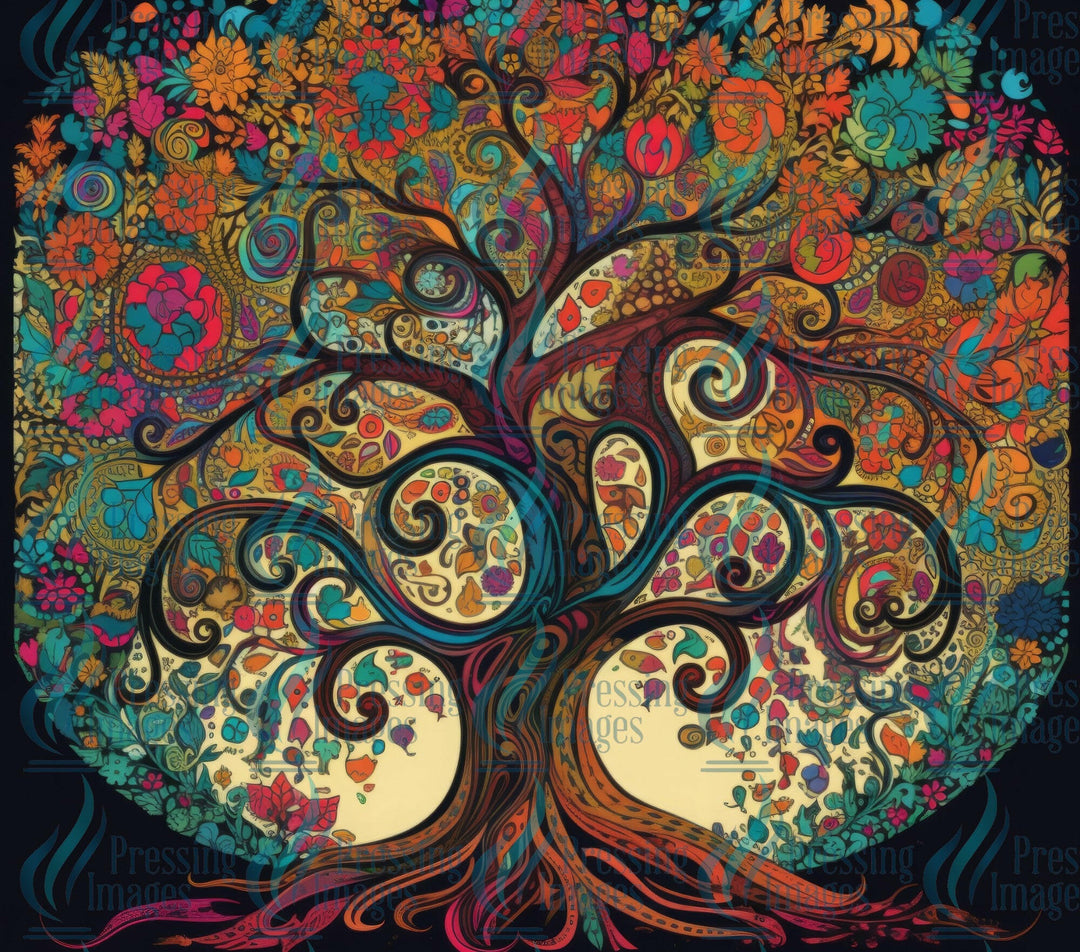 15049  Tree of Life Tumbler Wrap.