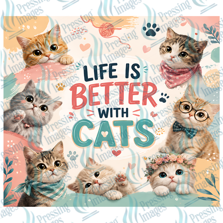 15051 Life Is Better With Cats