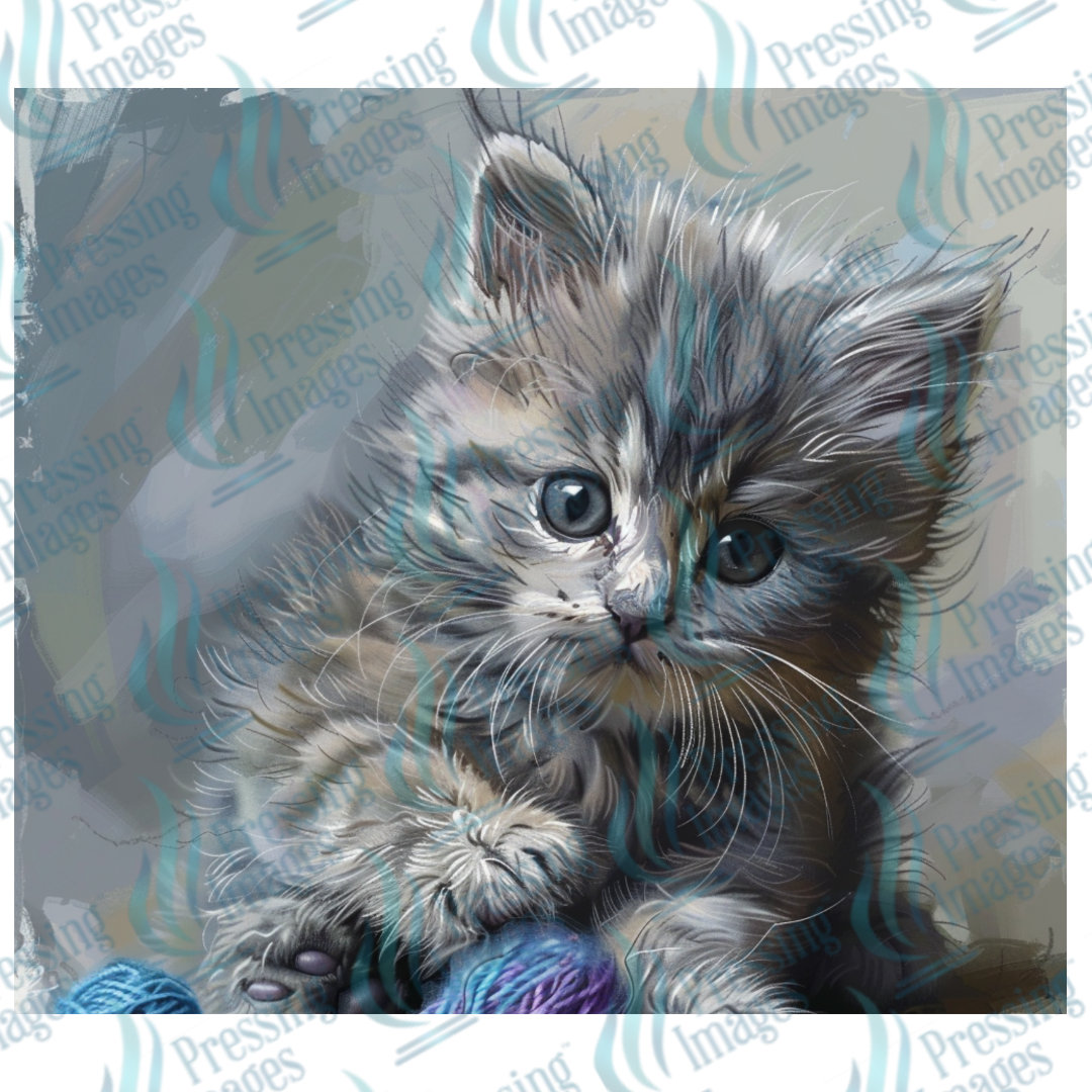 15053 Watercolor Kittens