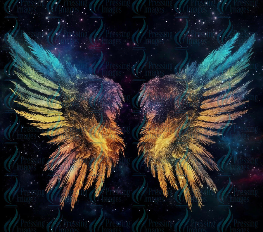 15064 Dark Wings Tumbler Wrap.