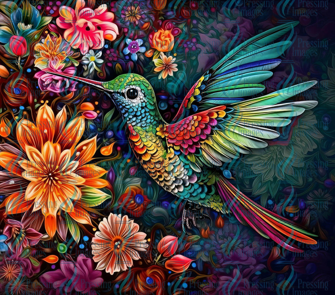 15072 Hummingbird Tumbler Wrap.