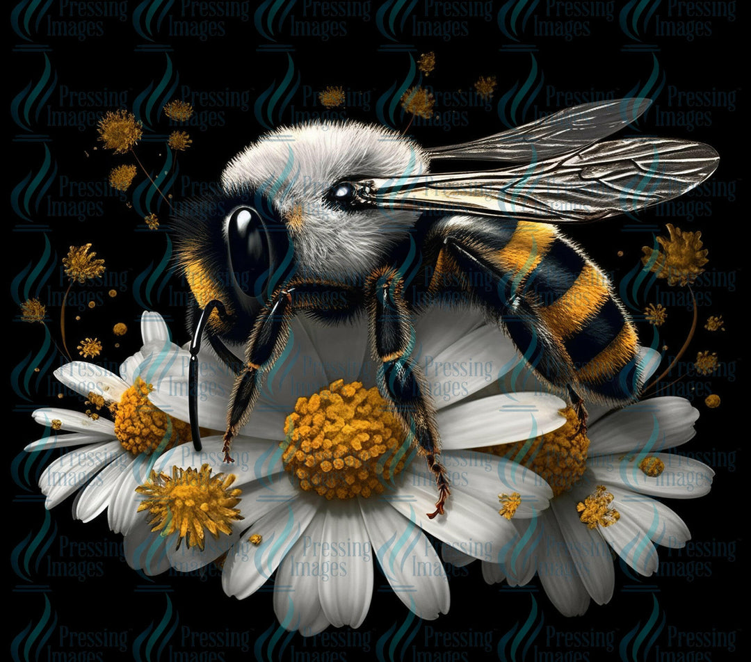 15091 Bee on Daisies Tumbler Wrap.