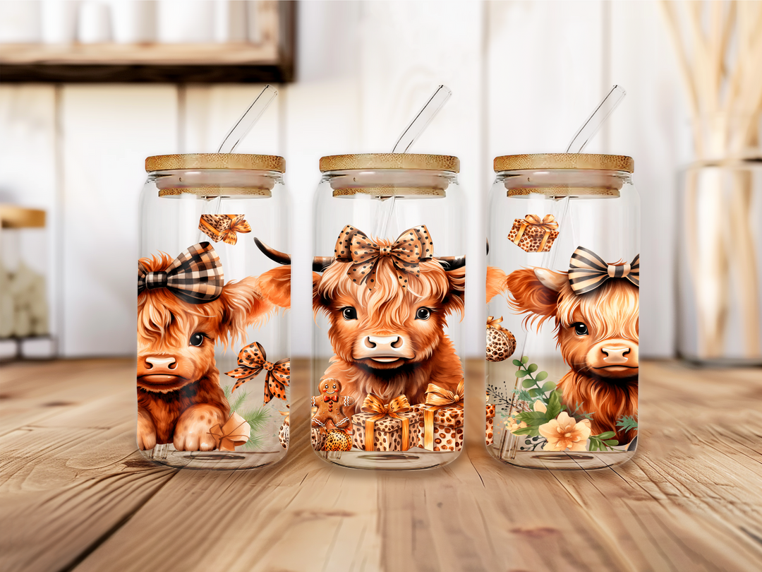 UVW 1636 Highland cow gifts