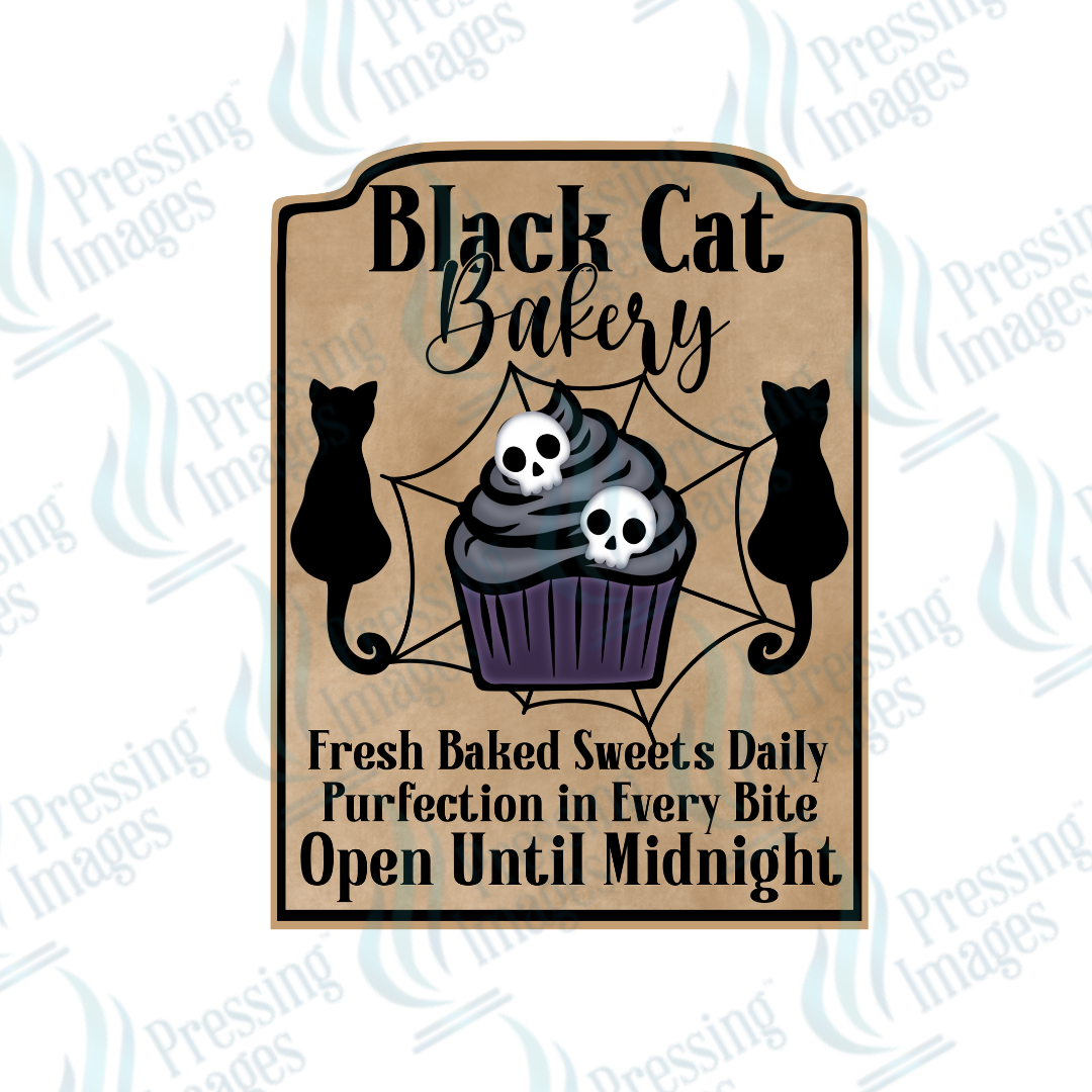 Decal 2000 Black Cat Bakery