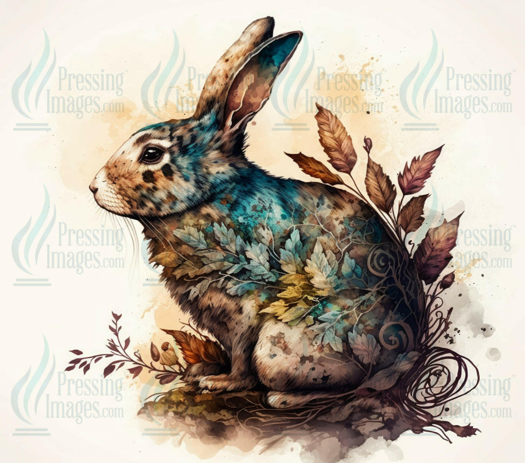 15348 Bunny tumbler Wrap.