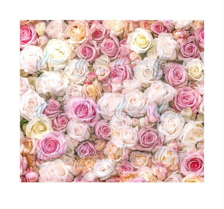 4846 flower Tumbler Wrap.