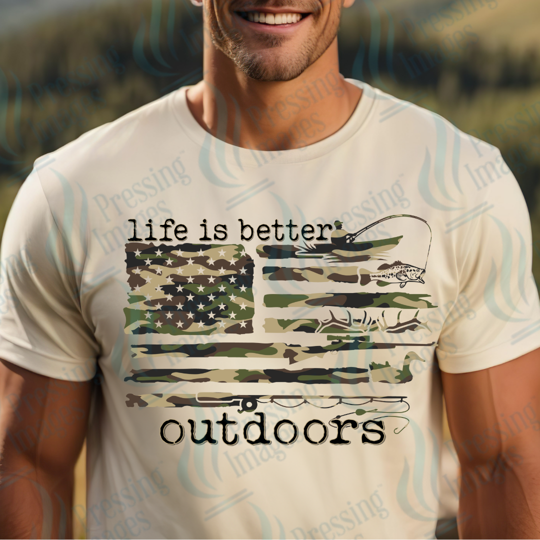 DTF 2418 USA American outdoors